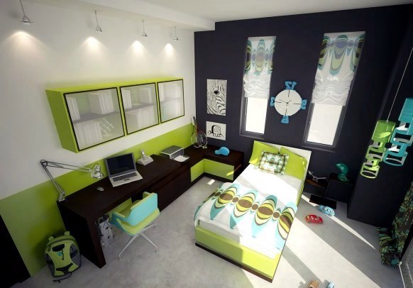 Green Bedroom
