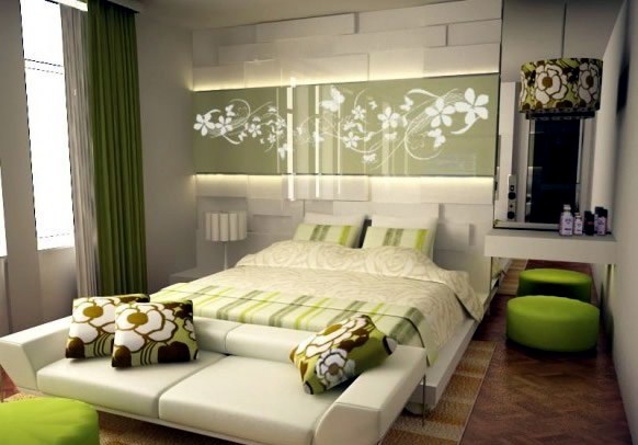Green Bedroom