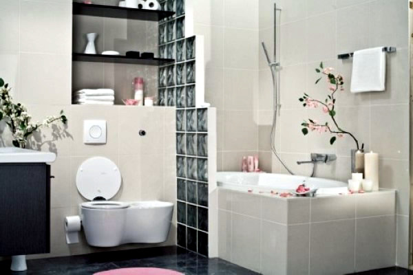 Decorating a small bathroom in Japanese style Decorating a small bathroom in Japanese style