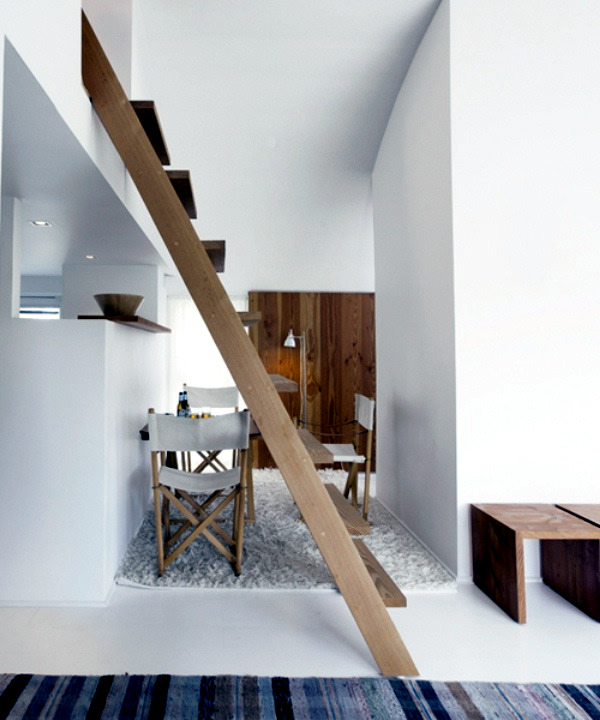 Minimalist and chic Scandinavian interior