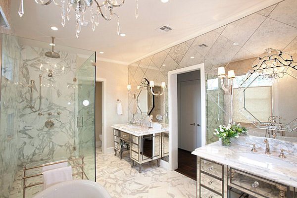 Stylish wall mirror for your interior design