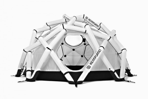Suitable inflatable tent of Home Planet for extreme conditions Suitable inflatable tent of Home Planet for extreme conditions