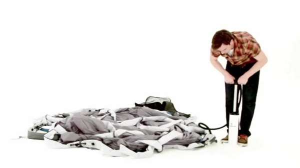 Suitable inflatable tent of Home Planet for extreme conditions Suitable inflatable tent of Home Planet for extreme conditions