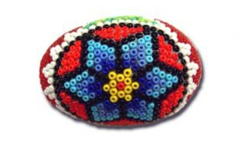 Easter eggs decorated with beads - tinker Osterdeko itself Easter eggs decorated with beads - tinker Osterdeko itself