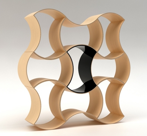 Designer furniture - chairs standing "The Leaf" - inspired by nature