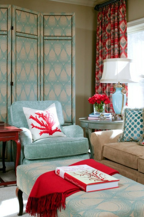15 Color Interior Design In Red White And Blue It Starts