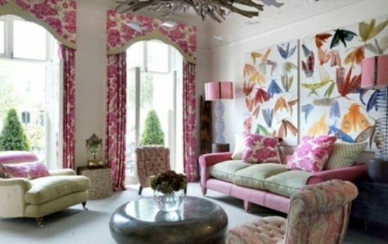 Interior Design Ideas - 50 airy feminine living room designs