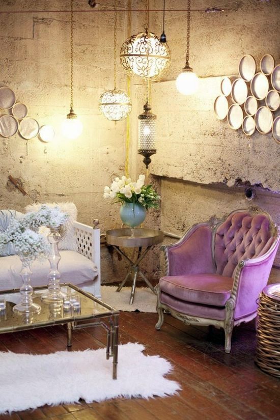 Interior Design Ideas - 50 airy feminine living room designs