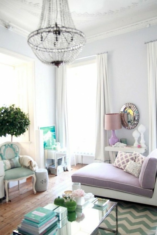 Interior Design Ideas - 50 airy feminine living room designs Interior Design Ideas - 50 airy feminine living room designs