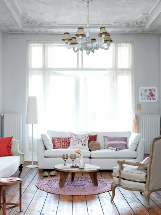 Interior Design Ideas - 50 airy feminine living room designs Interior Design Ideas - 50 airy feminine living room designs