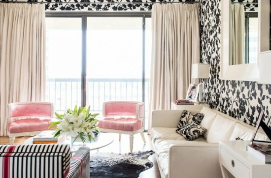 Interior Design Ideas - 50 airy feminine living room designs