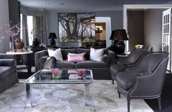 Interior Design Ideas - 50 airy feminine living room designs