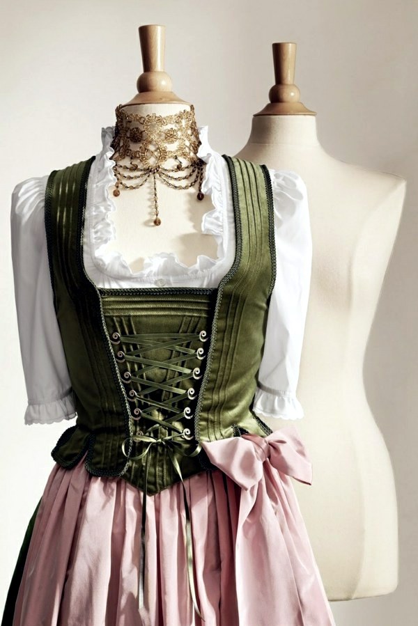 Oktoberfest - Ladies fashion dress - Dirndl dresses for the Oktoberfest Munich 2014