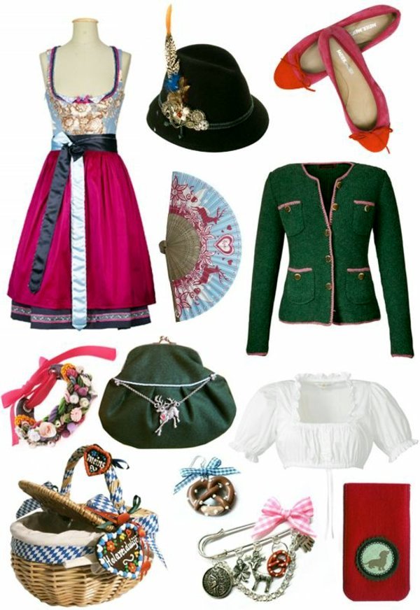 Ladies fashion dress - Dirndl dresses for the Oktoberfest Munich 2014 Ladies fashion dress - Dirndl dresses for the Oktoberfest Munich 2014