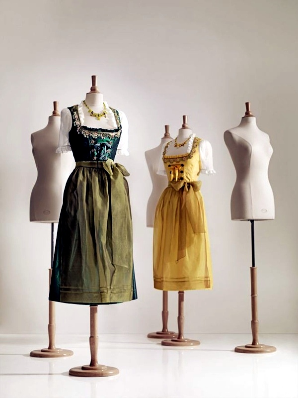 Trends - Ladies fashion dress - Dirndl dresses for the Oktoberfest Munich 2014