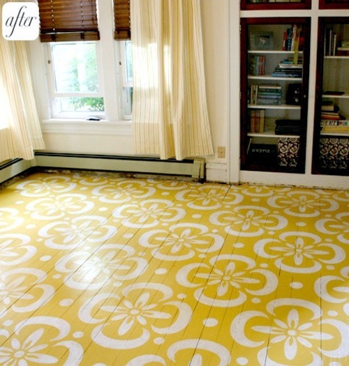 17 inspirational ideas for painted floor