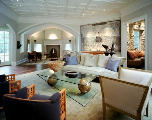 33 great decorating ideas for ceiling design in living room