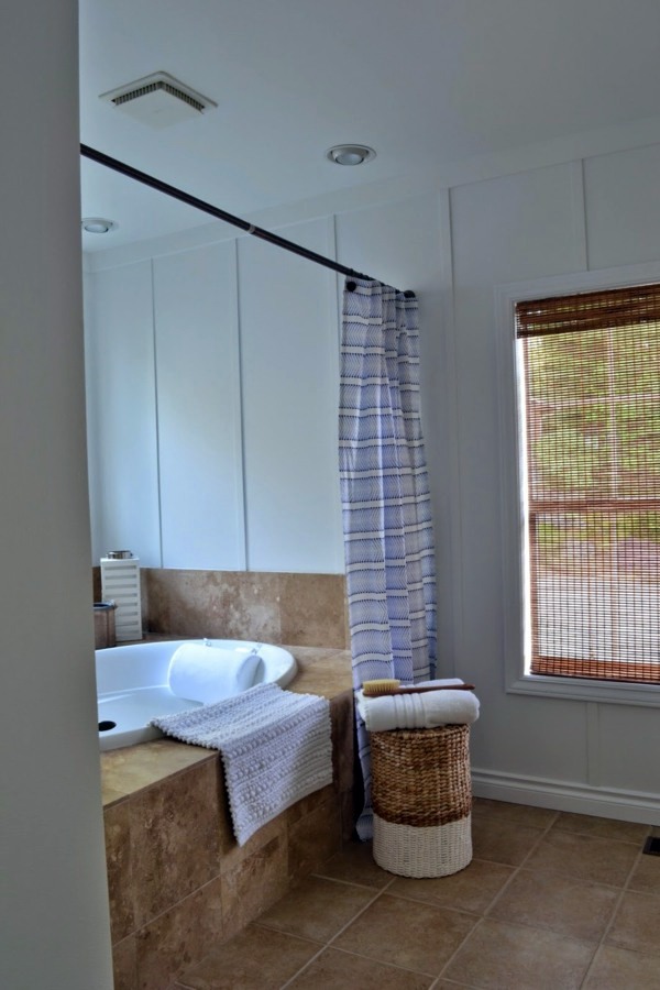 Blinds for bathroom windows - shutters and window decoration