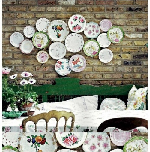 Decorative wall plate - great wall decoration in the kitchen Decorative wall plate - great wall decoration in the kitchen