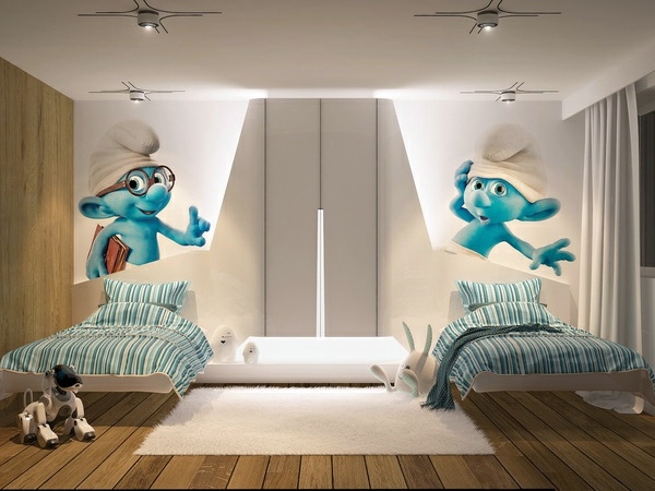 Ultra Modern furnishings in an apartment in Barcelona