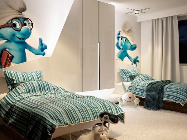 Ultra Modern furnishings in an apartment in Barcelona