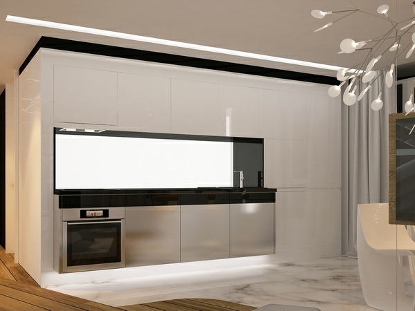 Ultra Modern furnishings in an apartment in Barcelona