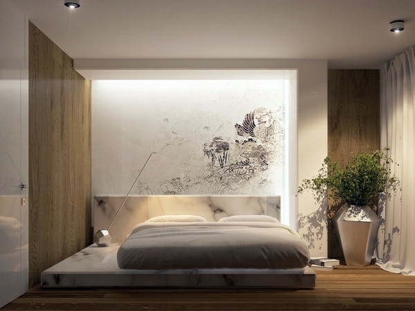 Ultra Modern furnishings in an apartment in Barcelona