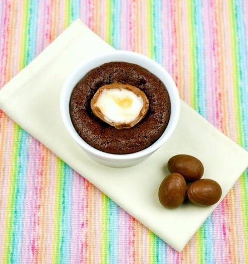 DIY chocolate Easter eggs
