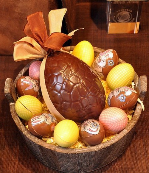 Ostern - DIY chocolate Easter eggs