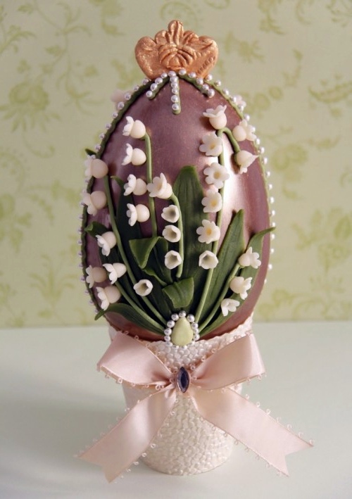 DIY chocolate Easter eggs