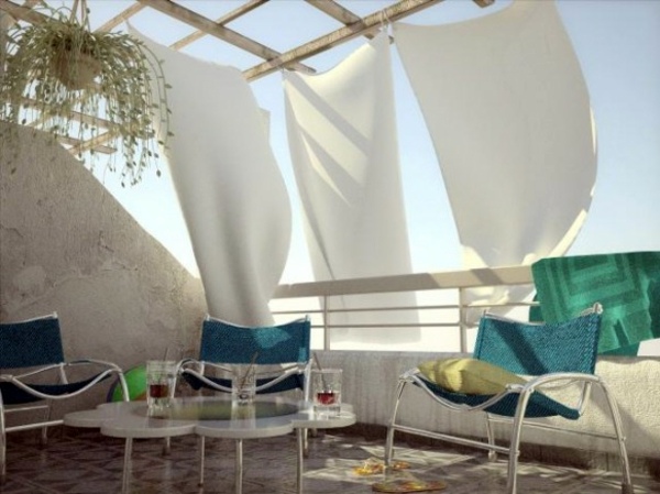 Attractive balcony design - some of the most beautiful balcony designs