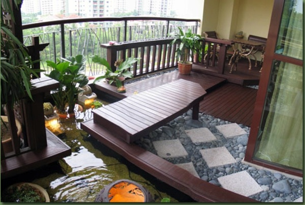 Attractive balcony design - some of the most beautiful balcony designs