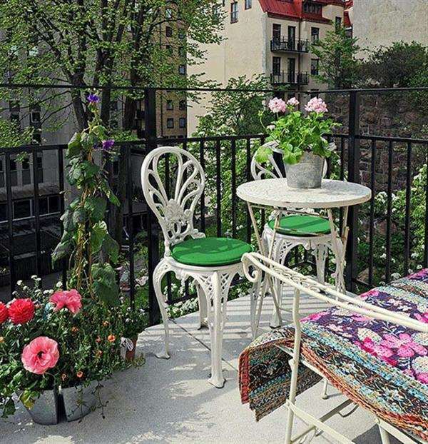 Attractive balcony design - some of the most beautiful balcony designs