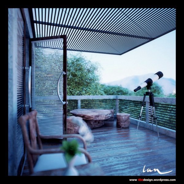 Attractive balcony design - some of the most beautiful balcony designs