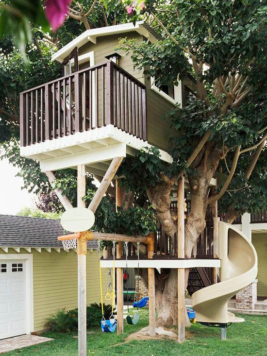 Wonderful ideas for play house in the garden or on the farm