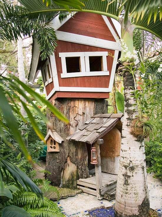 Wonderful ideas for play house in the garden or on the farm