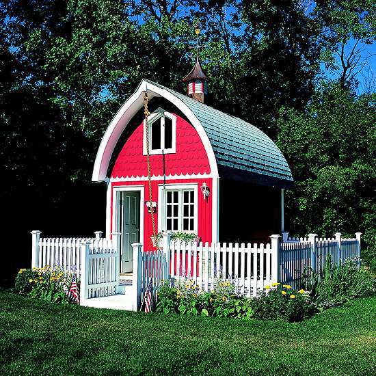 Wonderful ideas for play house in the garden or on the farm Wonderful ideas for play house in the garden or on the farm