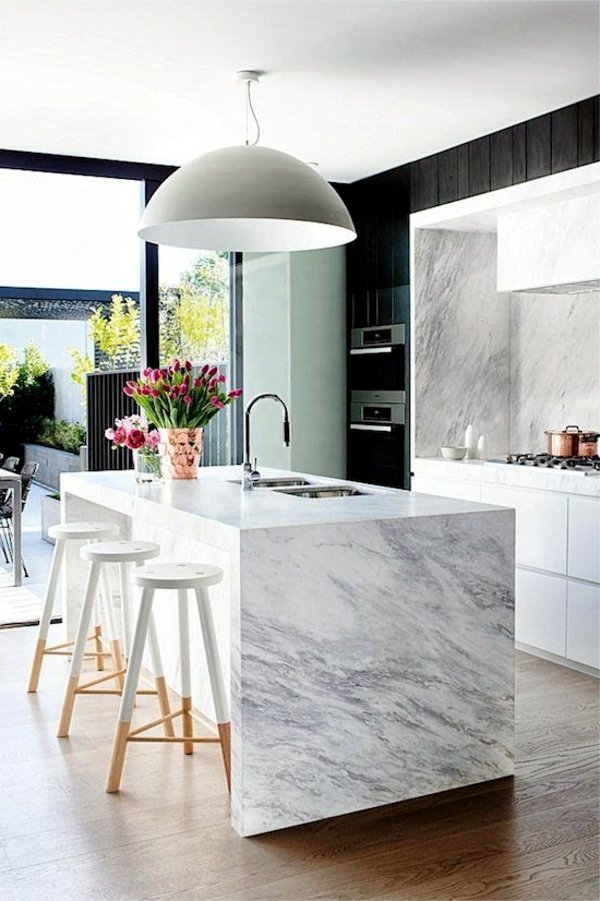 Plan kitchen decor in white – Modern White Kitchen