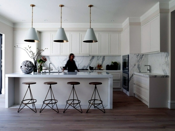 Plan kitchen decor in white - Modern White Kitchen
