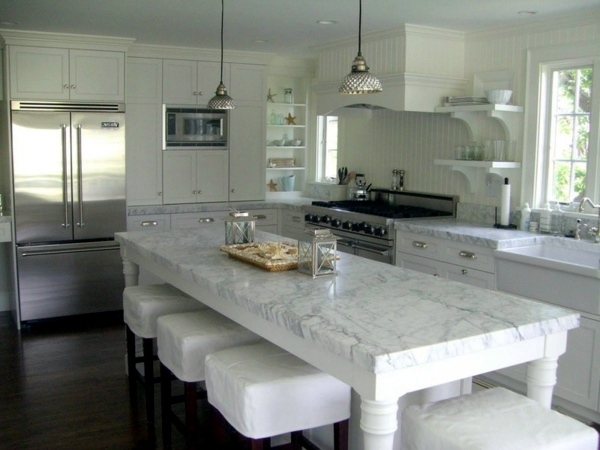 Plan kitchen decor in white - Modern White Kitchen