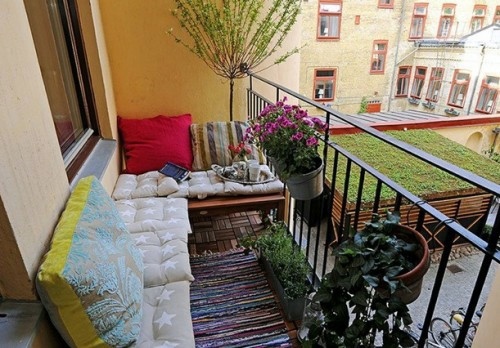 19 original ideas for a cozy balcony
