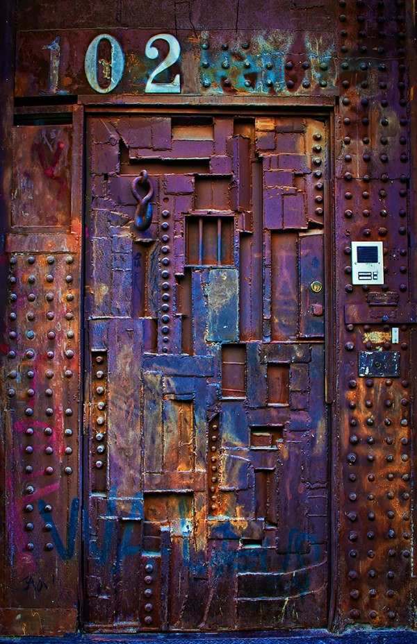 Beautiful house doors in country style - DIY door colors Beautiful house doors in country style - DIY door colors