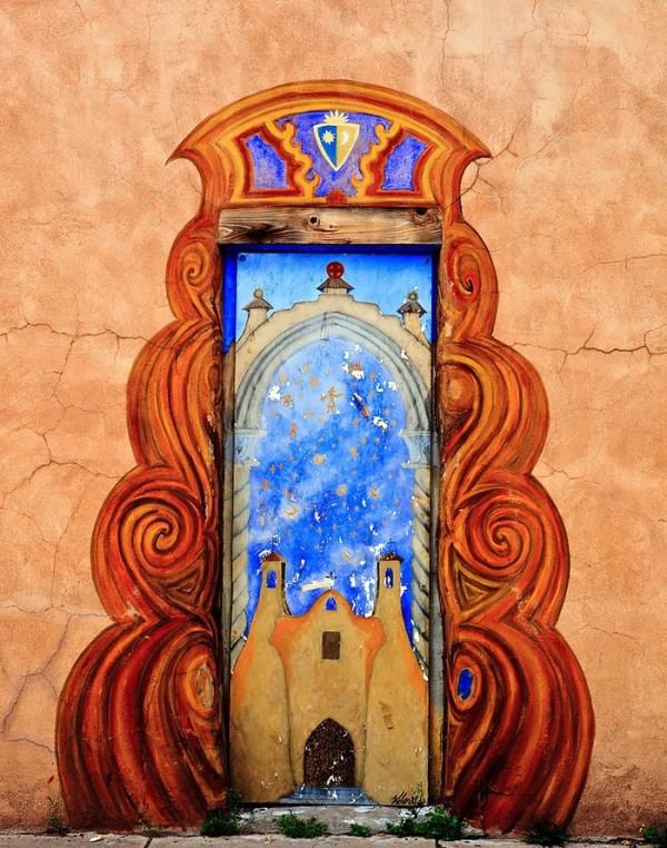 Beautiful house doors in country style - DIY door colors Beautiful house doors in country style - DIY door colors