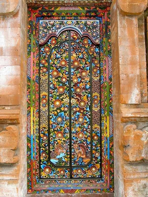 Beautiful house doors in country style - DIY door colors Beautiful house doors in country style - DIY door colors