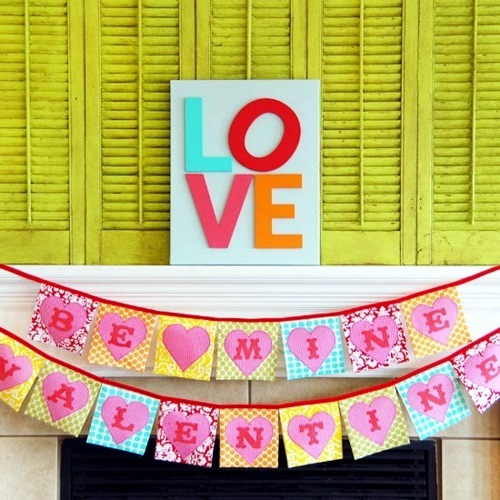 Handmade DIY Decorations for Valentine's Day
