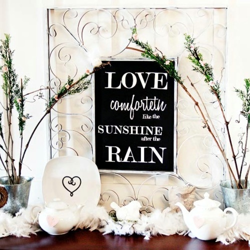 Handmade DIY Decorations for Valentine's Day