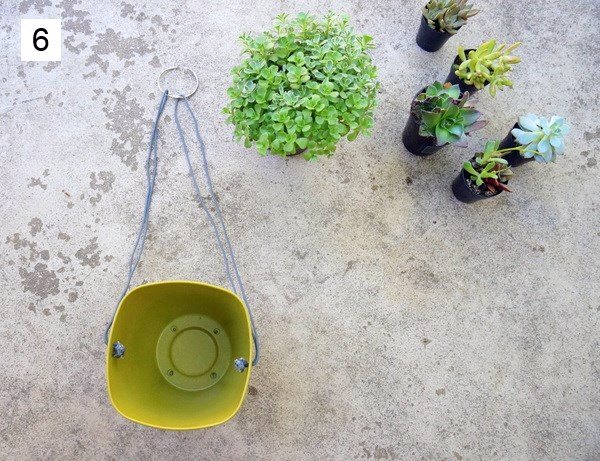 Hanging planters do it yourself - a DIY project for your garden Hanging planters do it yourself - a DIY project for your garden