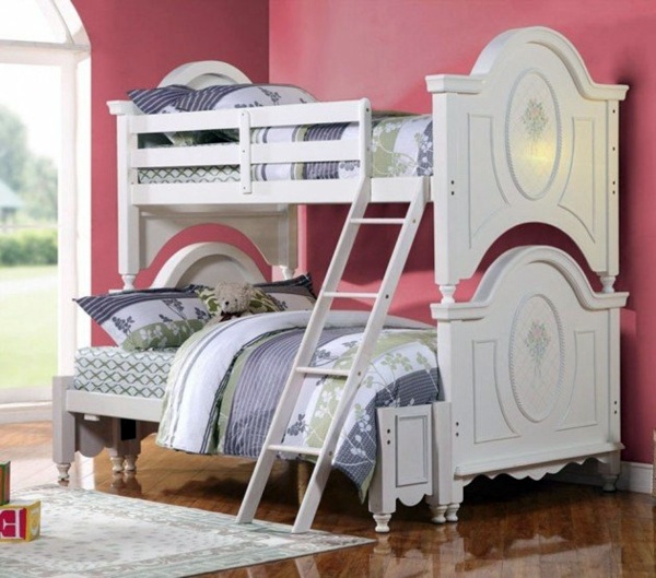 Loft bed in the nursery - 100 cool bunk beds for children