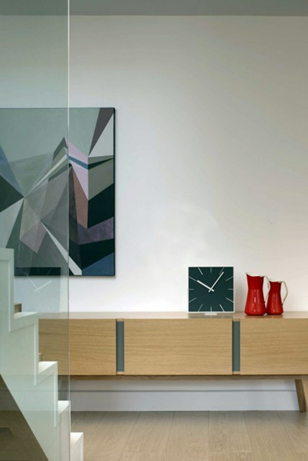 Wohnideen - Wall in the hallway - 50 Interior design tips and ideas wall colors