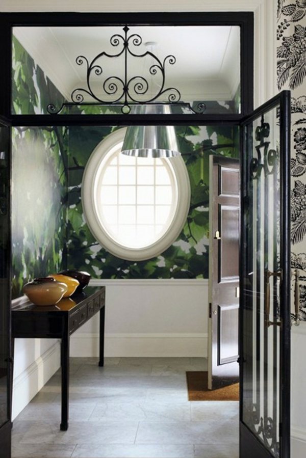 Wall in the hallway - 50 Interior design tips and ideas wall colors